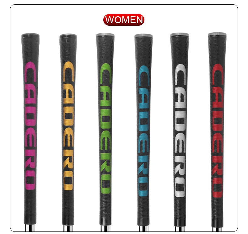 10 Golf Grips/set CADERO 2X2 AIR NER Crystal Standard Golf Club Grips 6-color Blend Available for Shock Absorption and Non-slip