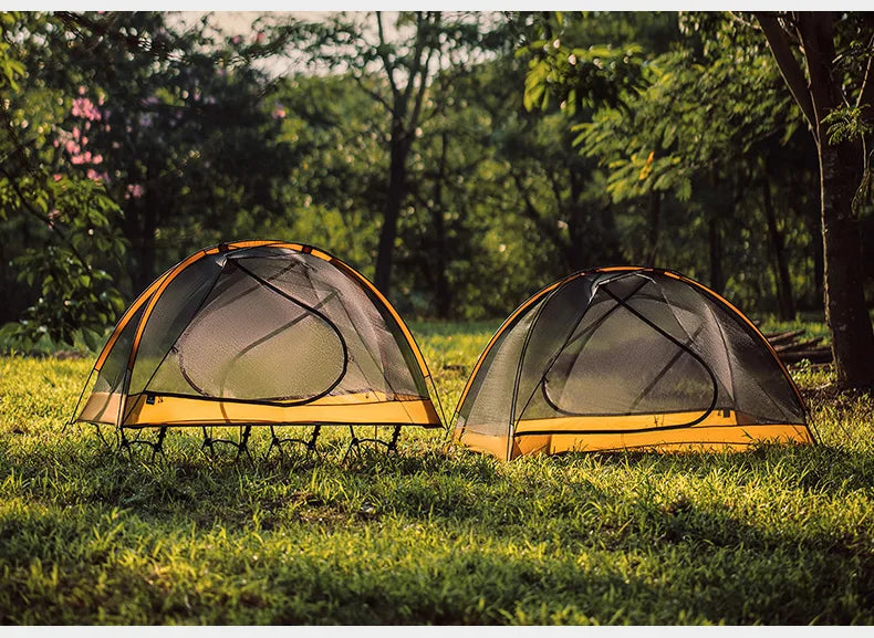 Thous Winds Taurus Solo Tent, Ultralight Hiking Camp, Solo Backpack Tent, Outdoor Cot Tent, 15D Nylon Ripstop Both Side Silicon