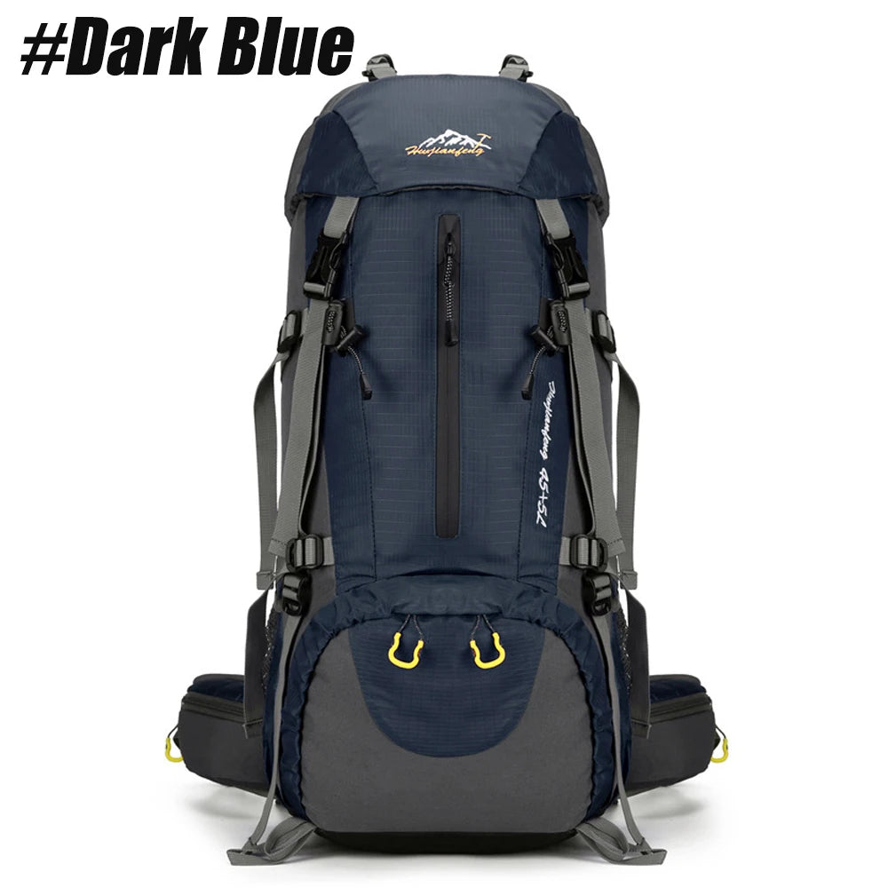 50L Hiking Backpack Men Women, Large Backpack Packs, Waterproof Camping Backpacks Bag, Camping Essentials for Trekking Travel