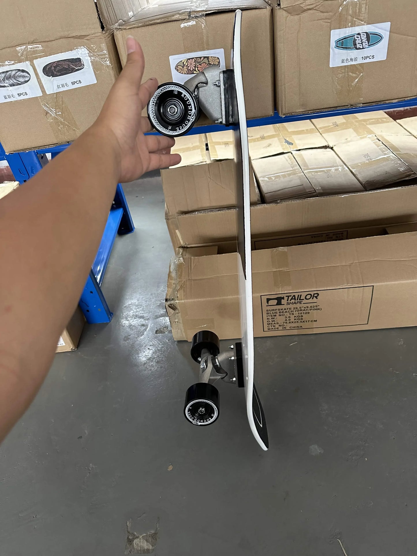 Surf Land Skateboard CX4 CX7 Maple Single Kick Carving Cruiser Skate Board Longboard Pumping Cool Side Sport Street Outdo