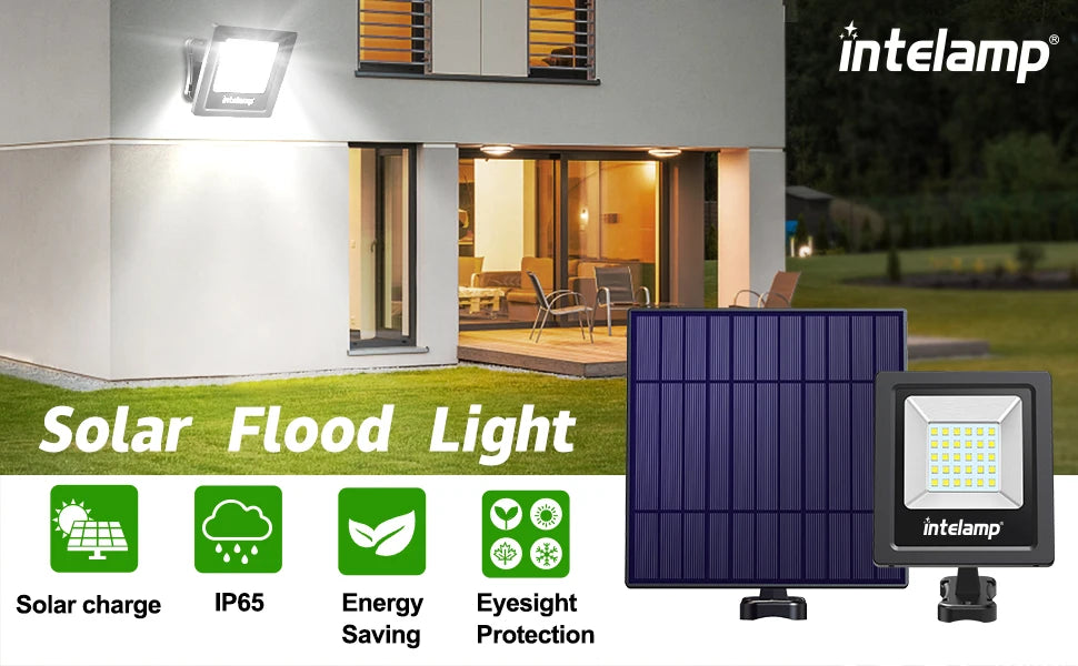 Solar Outdoor Super Bright Wall Light IP65 Waterproof Street Light Solar Security Light (Warm) for Many Outdoor Scenes