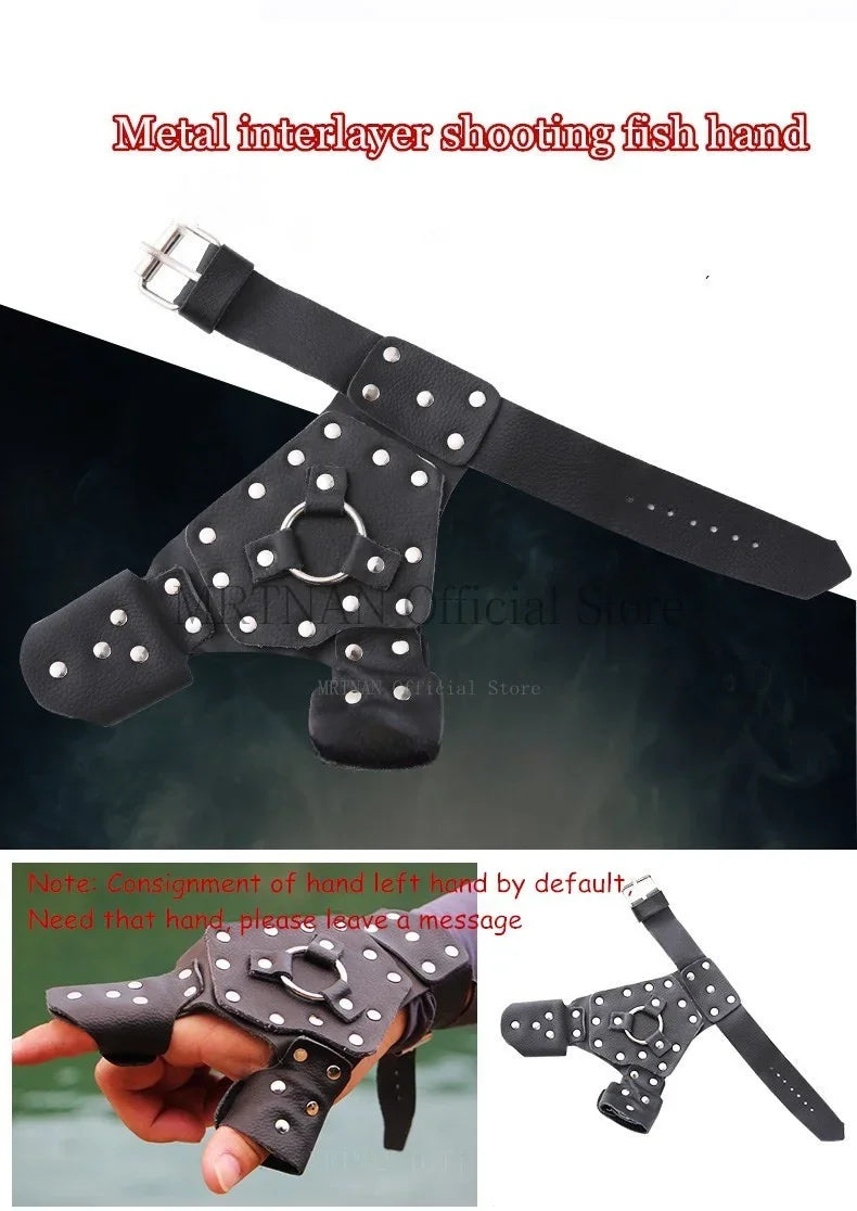 Powerful Fishing Slingsshot with Wrist Rest Outdoor Hunting Sling Shot Large Catapult for Fishings and Ball