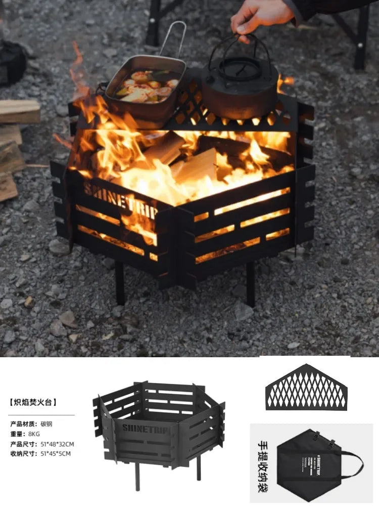 Garden Bonfire Patio Heaters Camping Wood Stove Hand Warmer Patio Heaters Brazier Tourist Outdoor Heating Riscaldamento LLPH
