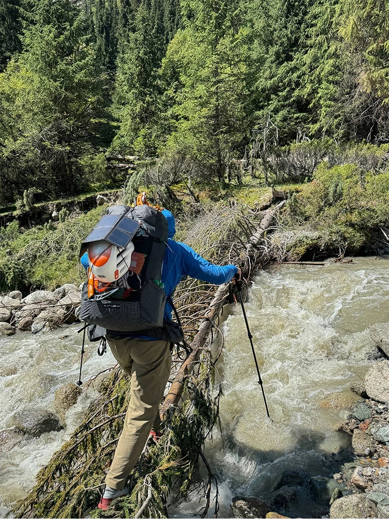 3F UL GEAR TianShan 35+10L Backpack 70D/210D Dyneema Ultralight Large Capacity Outdoor Camping Hiking Climbing Bag Waterproof