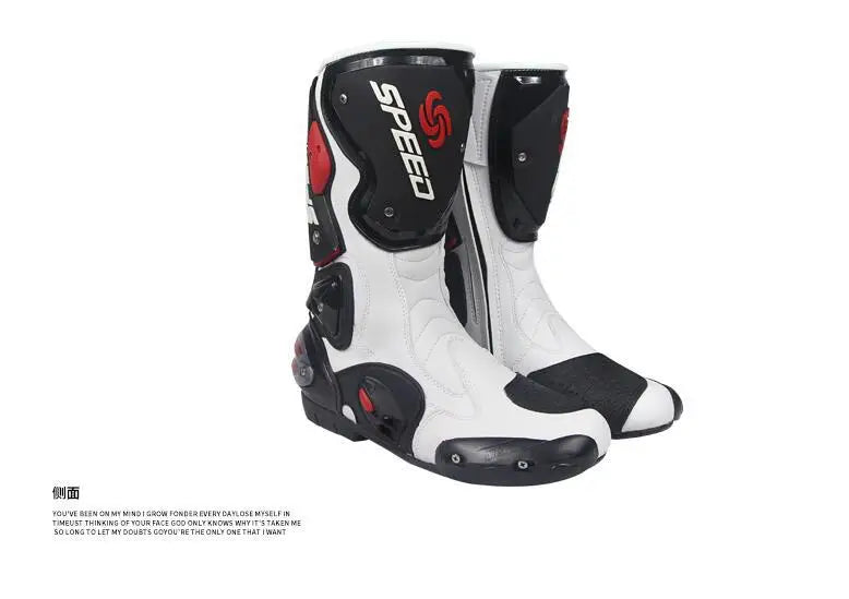 Motorcycle Boots Cycling Shoes Four Seasons Racing Anti-drop Cycling Boots Locomotive Shoes Knight Racing  Motorcycle Shoes