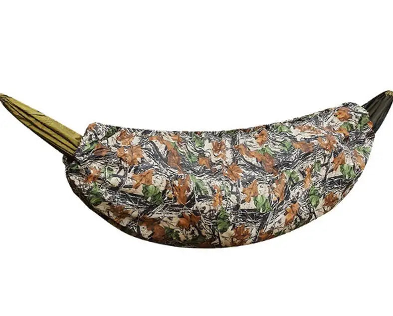 Outdoor Camping Hammock Warm Cover Camping Single Comfortable Hammock Sleeping Bag Autumn and Winter Warm Hanging Bedspread