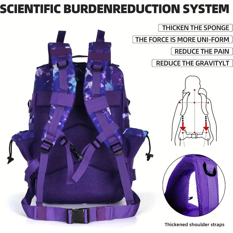 20L 45L Tactical Backpack Bag 3 Days Assault Outdoor Backpack Travel Waterproof Climbing Rucksack Camping Hiking Hunting Mochila