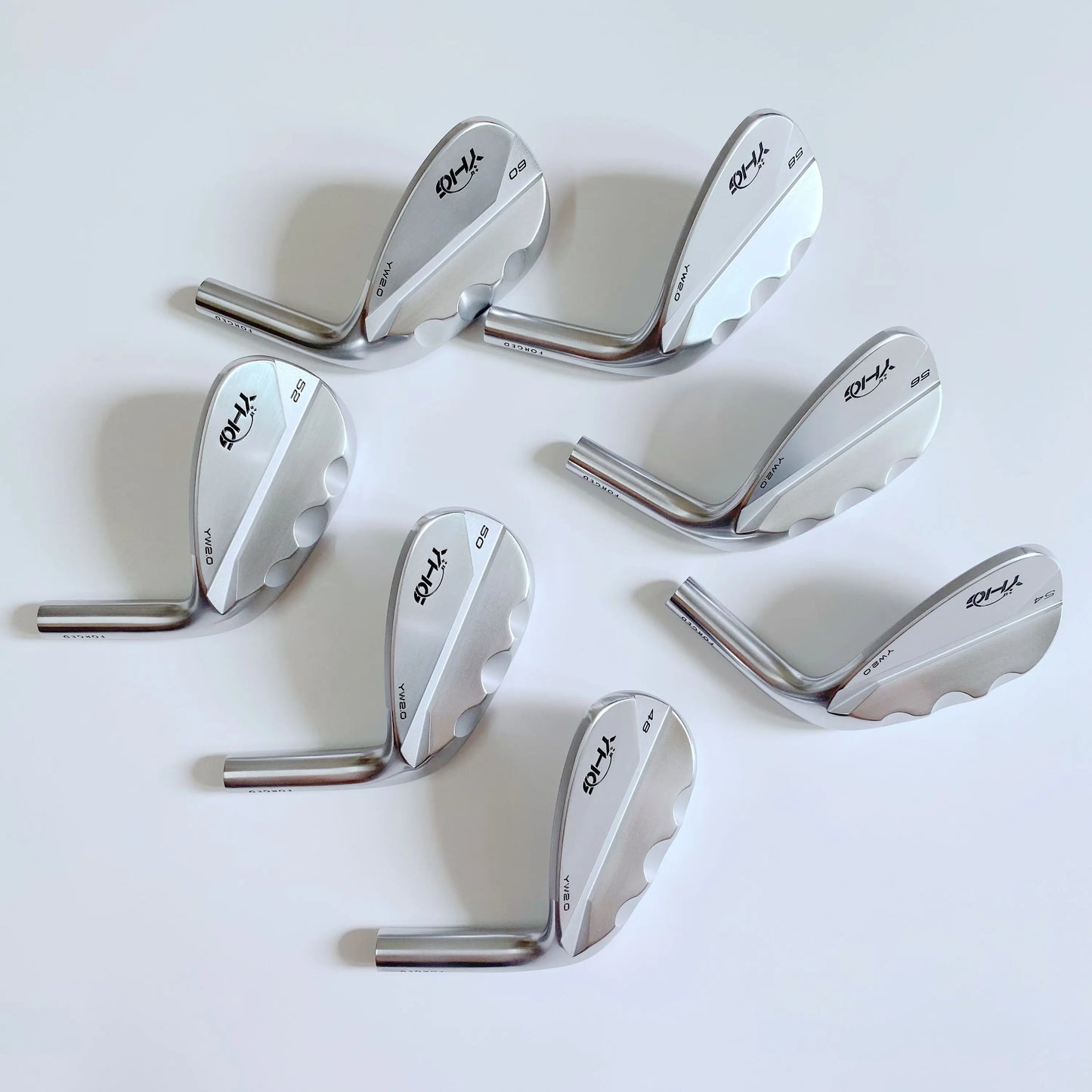 YHG Golf Wedge Club Carbon Steel Forged 48 50 52 54 56 58 60 Degree With Grip And Shaft Sand Wedges CNC