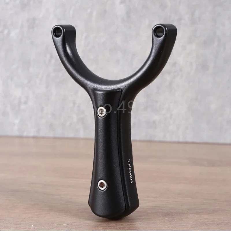 Aviation aluminum Slingshot Flat Rubber Strap Catapult Hunting Slingshot Outdoor Shooting Sports Fishing Accessories Tool