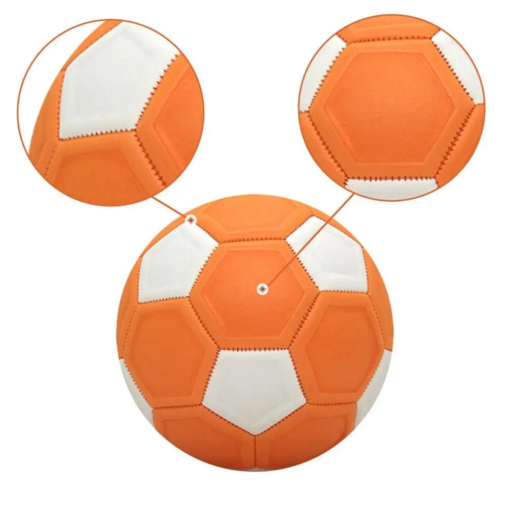 Size 3/4/5 Curve Soccer Ball Recreational Orange Youth Football Football Trainin Curve Lines Match Football Outdoor Match