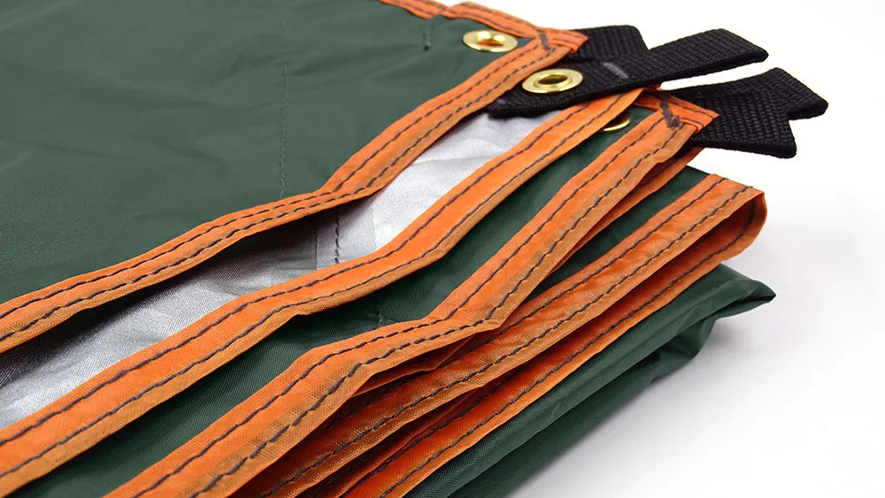 4x3m 3x3m Awning Waterproof Tarp Tent Shade Ultralight Garden Canopy Sunshade Outdoor Camping Hammock Rain Fly Beach Sun Shelter