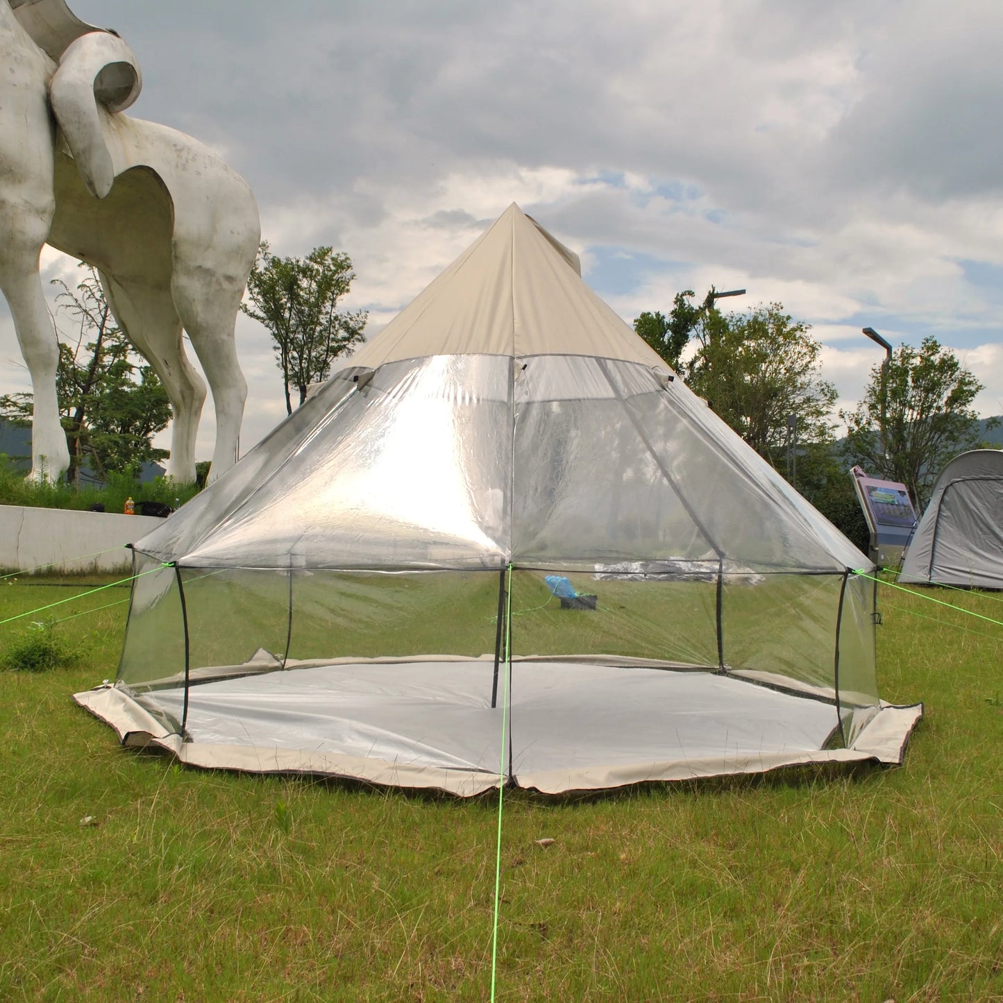 Regatta Mongolian Bell Tent - W/StoveJack, Waterproof, 4 Season Luxury Camping and Glamping Yurt Tent Outdoor