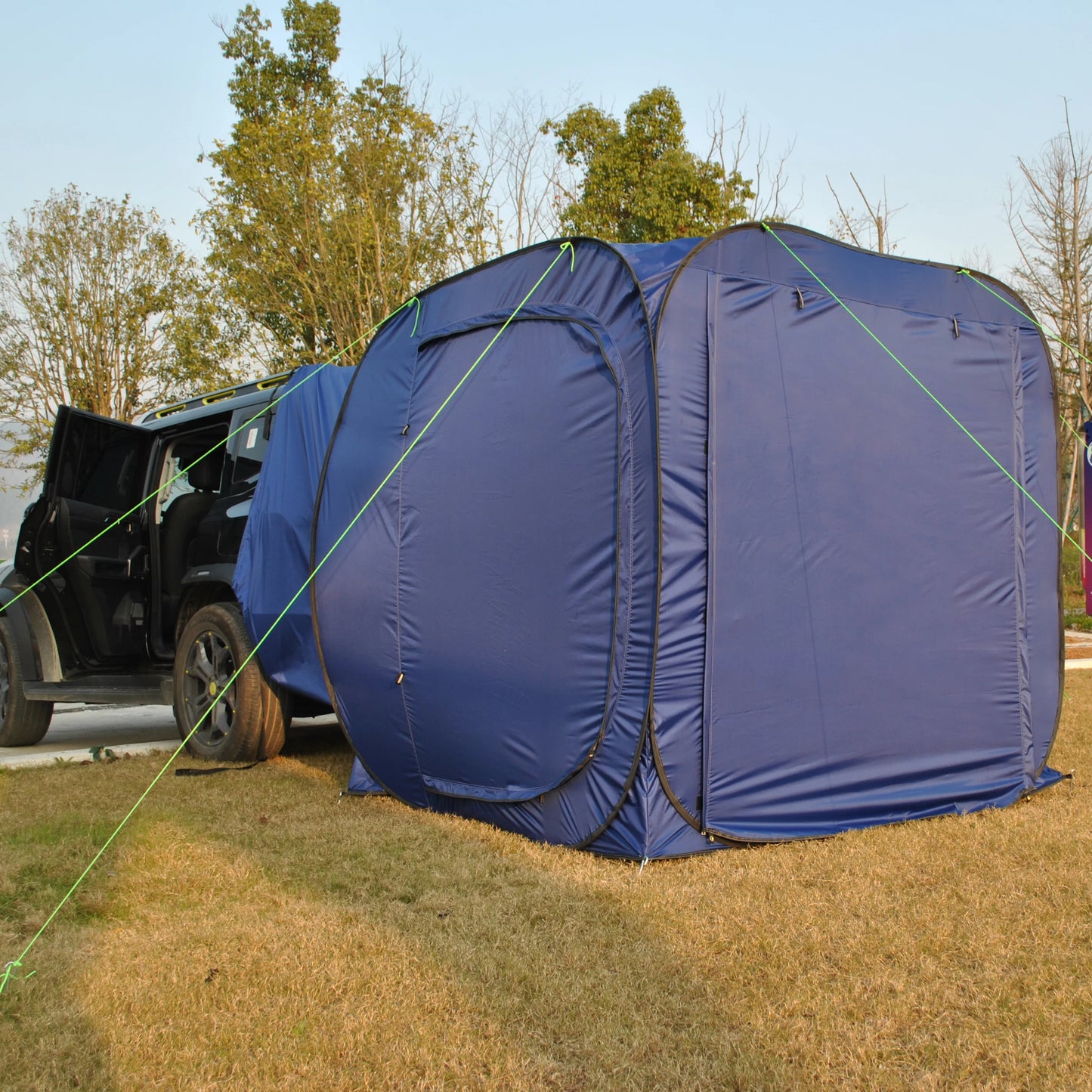 Car Tent Waterproof Tent, Car Tailgate Tent,Pop Up Car Rear Tent, SUV Tent Camping Car Tents for Campers Multipurpose Truck Tent