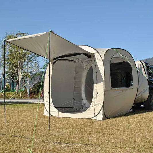 Portable Air Conditioner Camping Tent to Achieve the Freedom of Heat&Cooling, 7 Feet Height, Pop Up Family SUV Camping Tent