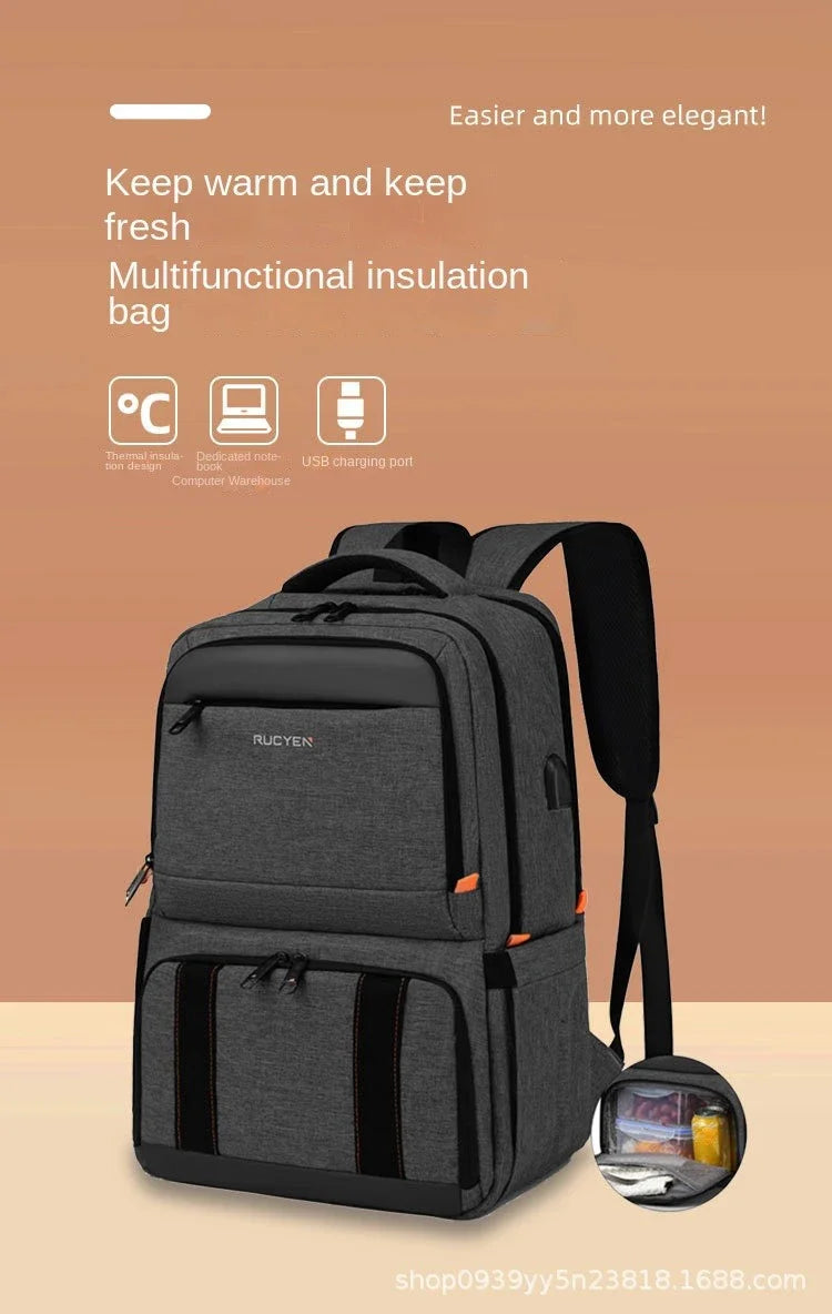 2024 New Backpack for Girls High School and College Students School Bags, Water-Repellent Lunch Bags, Insulated Bags, Lunch Bags