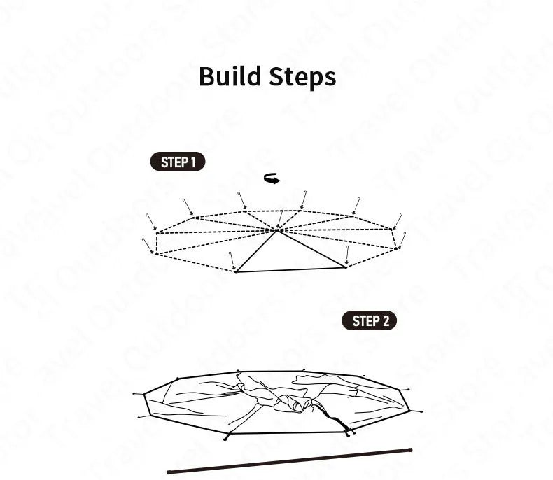 Naturehike Pyramid A-type Tent Teepee Tipi Tent With Chimney for 5-8 People Family Travel Camping Cotton Blend 9.6 Waterproof