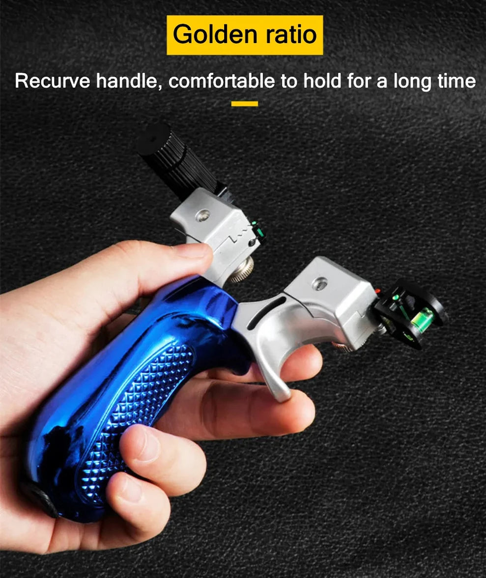Hunting Slingshot High-power Laser Aiming Slingsshot Outdoor Sports Shooting Game Practice Using High Precision Catapult