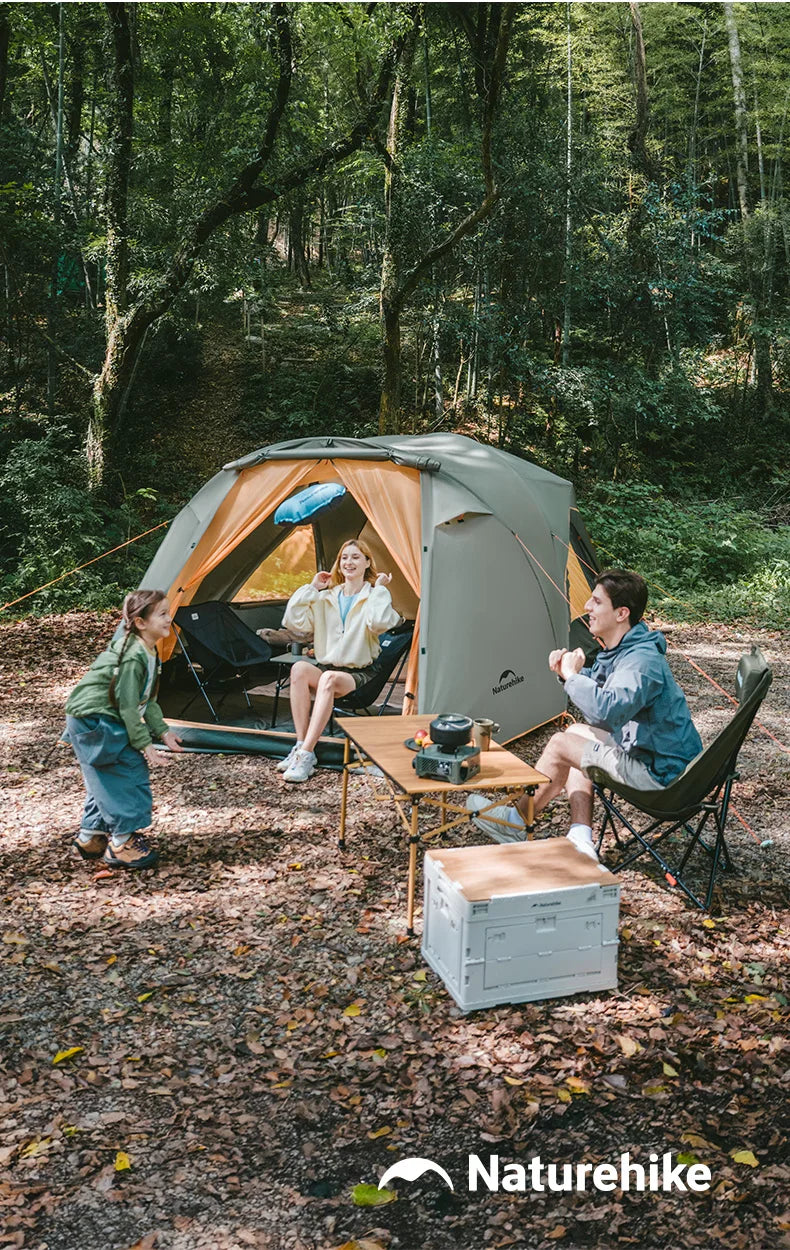 Naturehike 8-10 Person Camping Tent Picnic Rainstorm Sheltering Wind large Canopy Shelter Beach Tent Family Tent