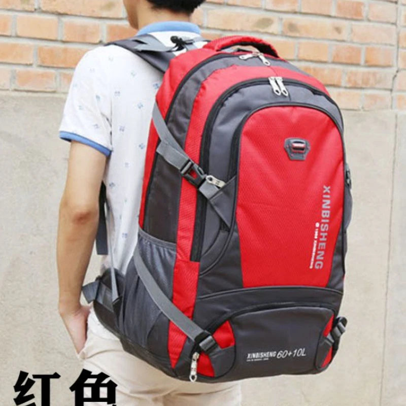 70L Outdoor Hiking Sports Travel Backpack School Bag Large Capacity Trekking Camping Climbing Back Pack Rucksack Tactical Bags