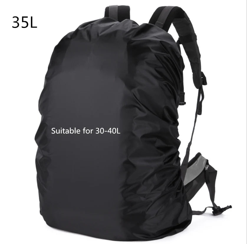 20-80L Adjustable Waterproof Dustproof Backpack Rain Cover Portable Ultralight Shoulder Protect Outdoor tools Hiking