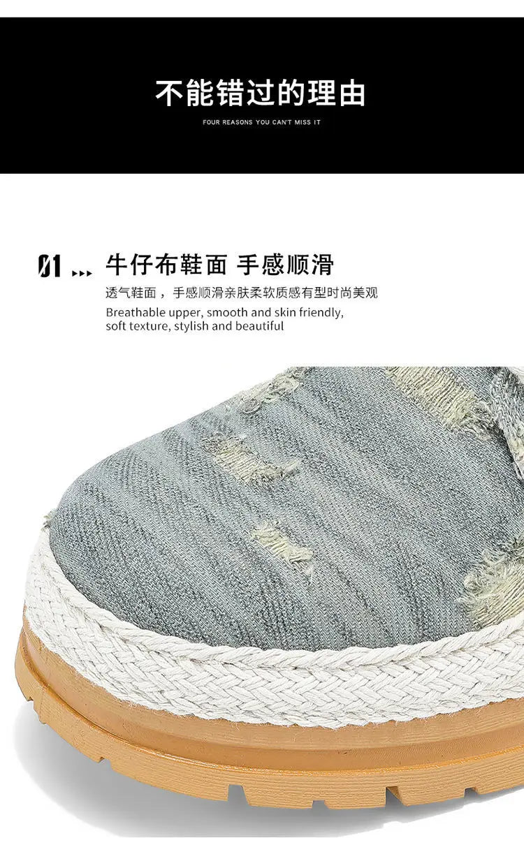 Motorcycle Riding Shoes Casual Commuter Boots Protective Fall Resistant Wear Boots Four Seasons Riding Shoes Denim Casual Shoes