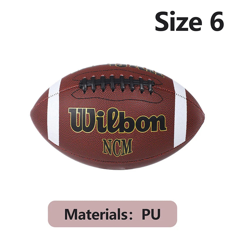 Standard Rugby Ball American Football Soccer Association Football Size 3 6 9 Sports Football Adult Kid Training Game Supplies