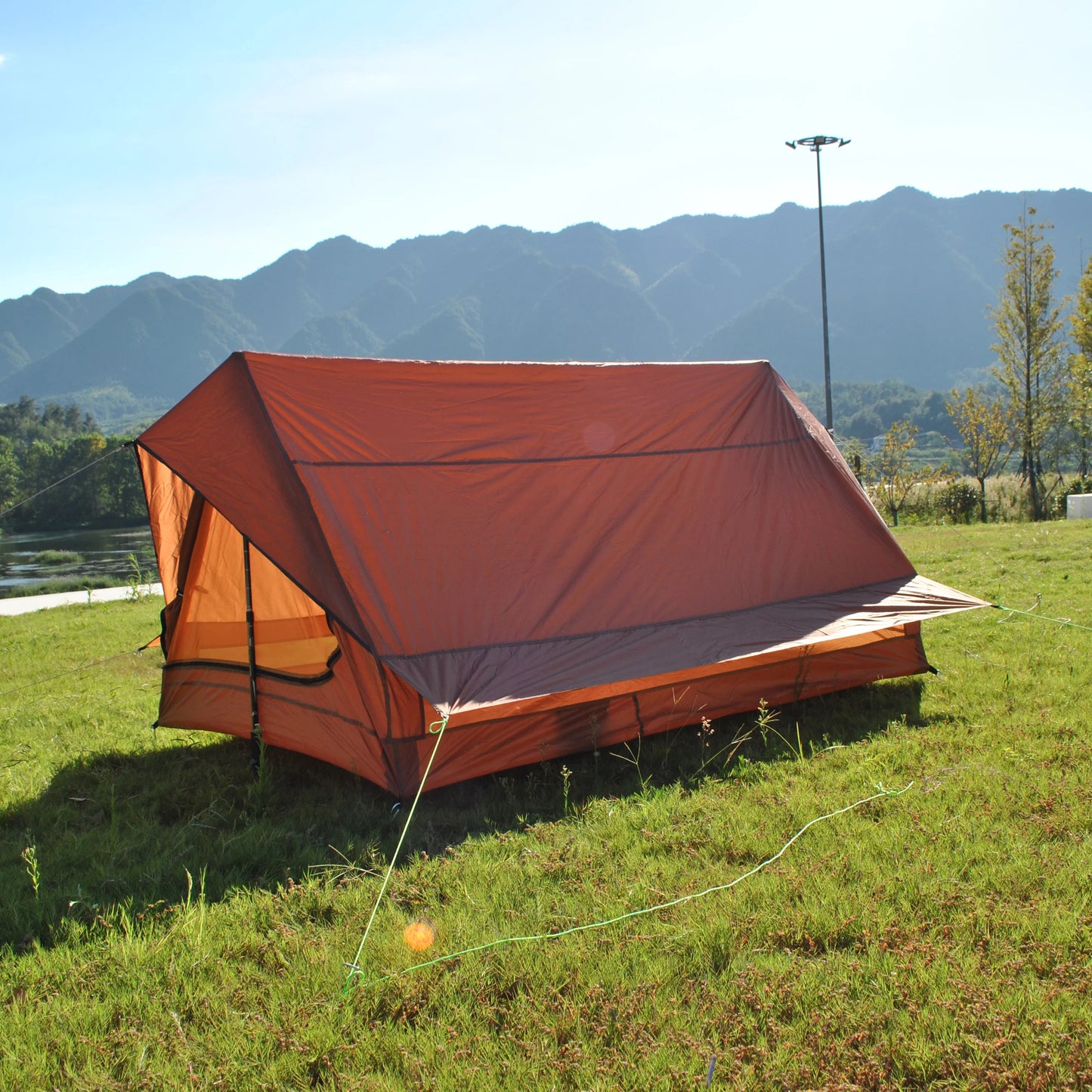 Ultralight 2-3 Person Waterproof Outdoor Camping Tent, CZX-659 2 Person A Shaped Tent Waterproof Backpacking A Type tent