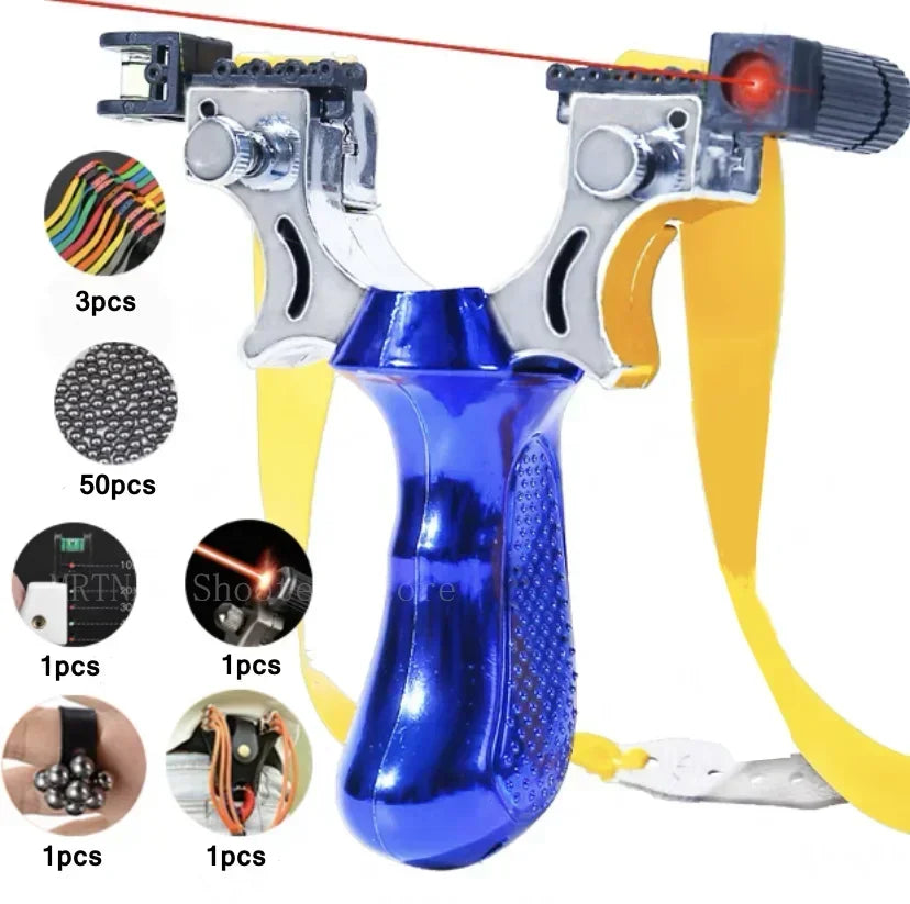 Professional Shooting Resin Slingshot Rubber Band High Power Hunting Catapult Outdoor Game Game Tool High Quality