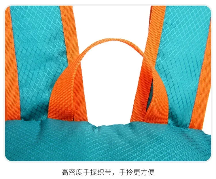 25L Light Folding Waterproof Unisex Hiking Fitness Camping waterproof Climbing Travel Bag Outdoor Sports Leisure Backpack