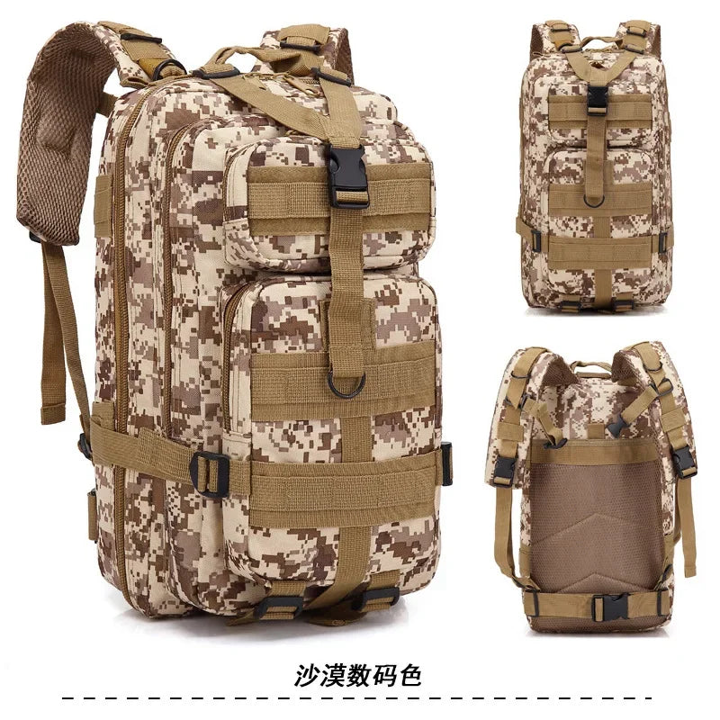 1000D 30L Military Tactical Assault Backpack Army Waterproof Bug Outdoors Bag Large For Outdoor Hiking Camping Hunting Rucksacks
