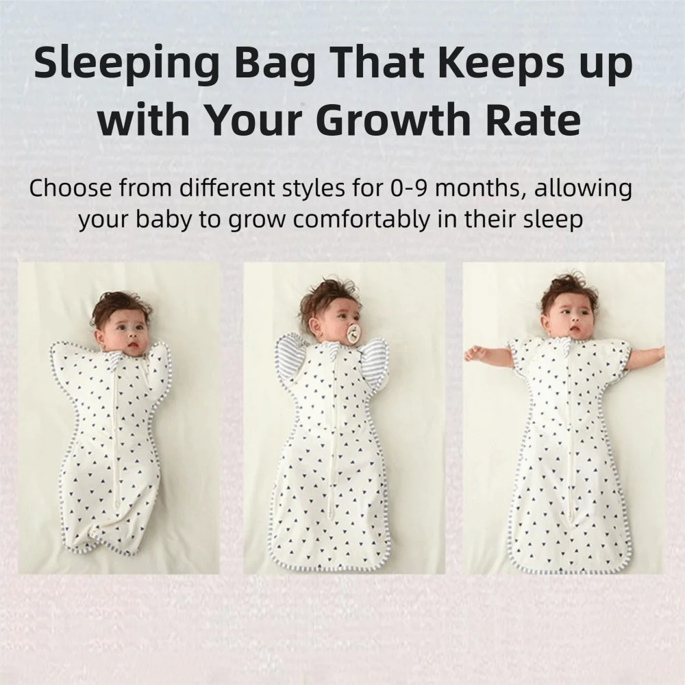 Anti-startle Baby Sleeping Bag Soft Wrapping Blanket Infant Swaddle Blanket Jumping Bag Newborn Wrapping Newborn Sleep Sack
