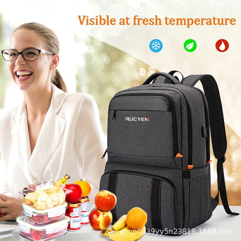 2024 New Backpack for Girls High School and College Students School Bags, Water-Repellent Lunch Bags, Insulated Bags, Lunch Bags