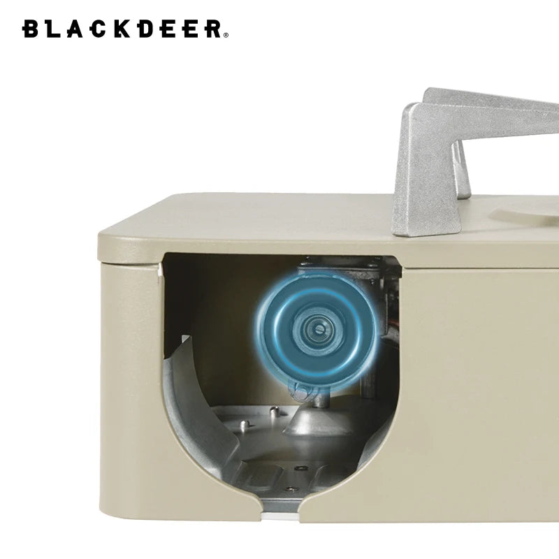 BLACKDEER Outdoor Cassette Barbecue Grill Camping Picnic Gas Heating Stove Oven Furnace Cooktop Roasting Plate Pan BBQ Burner