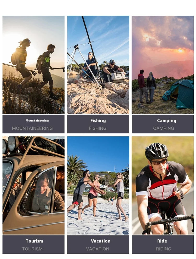 40L Splicing Style Backpack 450D Nylon Travel Bag Men Outdoor Backbag Multifunctional Hiking Mountaineering Backpack