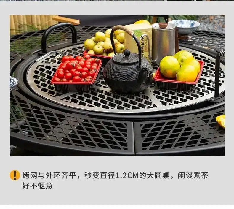 CX010AJ Modern High Quality Barbecue grill, household wood heater, patio, villa campfire, fireplace table, charcoal brazier