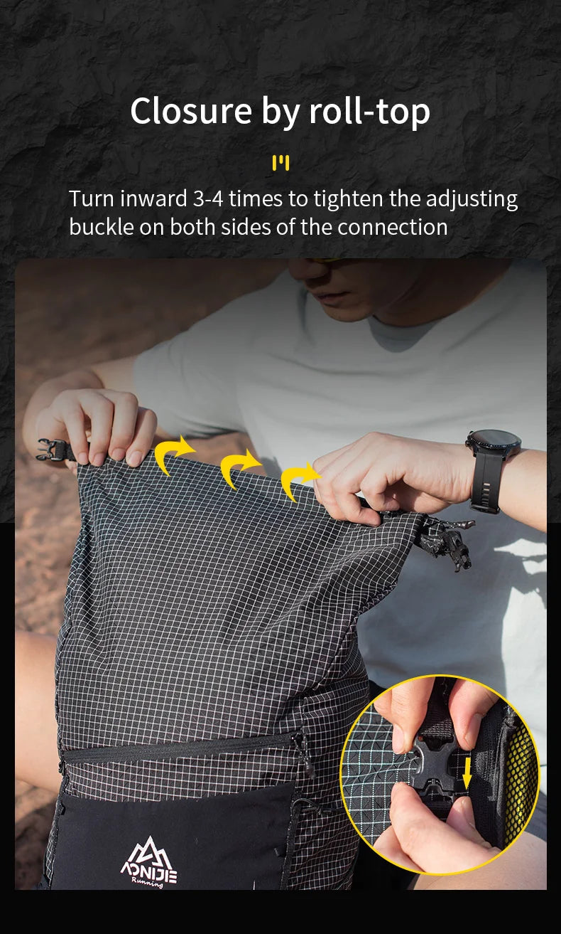 AONIJIE C9111 30L Unisex Multipurpose Hiking Backpack Daypack Travel Bag For Outdoor Trekking Climbing Mountaineering Camping