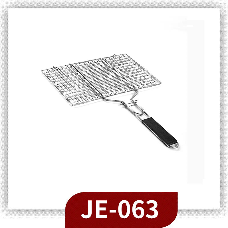 Factory Original Charcoal BBQ Grill With Side Tables Outdoor Smoker Ideal For Camping Tailgating Patio Garden