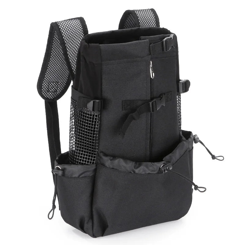 Strong Nylon Dog Carrier Backpack for Small Medium Dogs High Quality Breathable Cycling Backpack for Outdoor Travel Pet Supplies