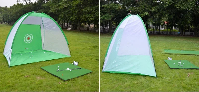 PGM Brand Golf Hitting Cage Indoor 2M 3M Golf Practice Net Tent Garden Grassland Golf Training Equipment Mesh Mat Outdoor Swing