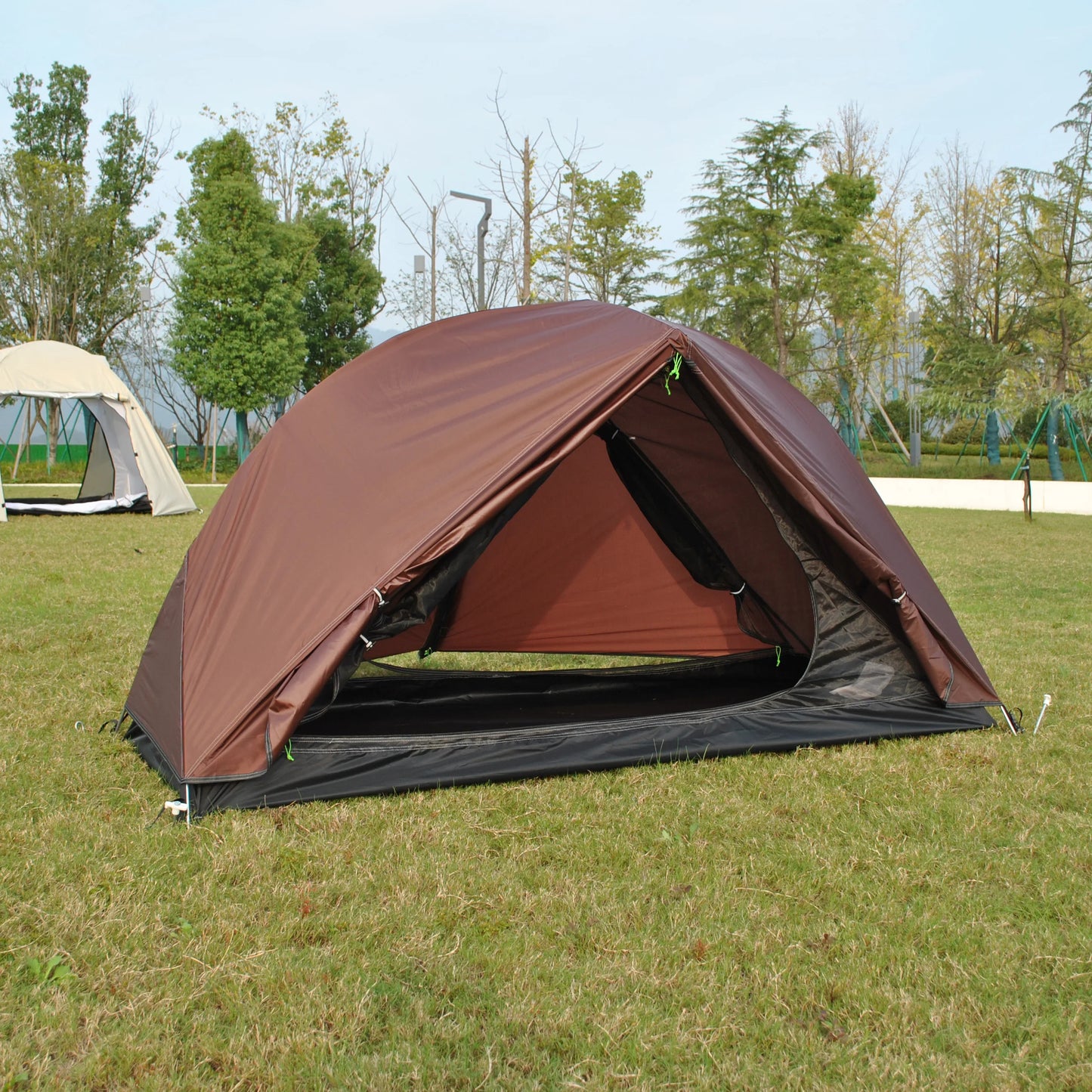 In all weathers 1 Person Lightweight Backpacking Tent, CZX-305 waterproof ultralight 1 man tent,trekking tent,Tents for Fishing