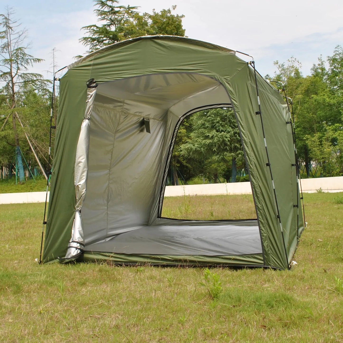 Motorcycle Storage Tent,Heavy-Duty Waterproof Bike Shelter for 8 Bikes, Oversized Outdoor Portable Shed,for Garden Equipment