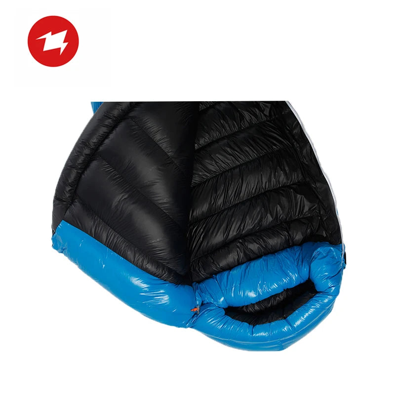 AEGISMAX D Series Down Sleeping Bag with Baffle Design, Ultralight Portable for Outdoor Camping, Hiking, Backpacking, Tourist