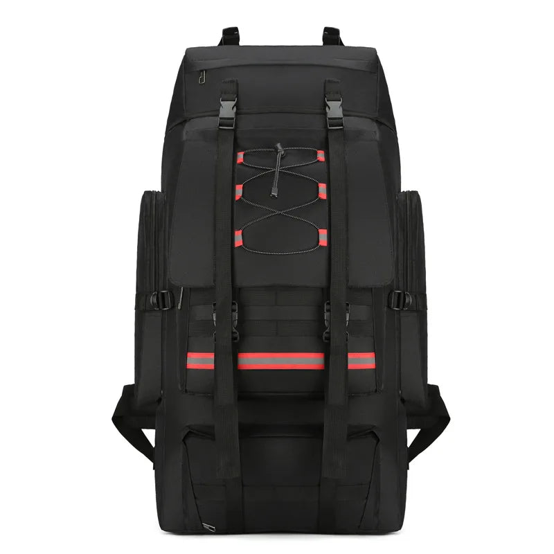 130L Large Capacity Mountaineering Bag Suitable  Outdoor Travel Camping Climbing Adventure Multifunctional Waterproof  Backpack