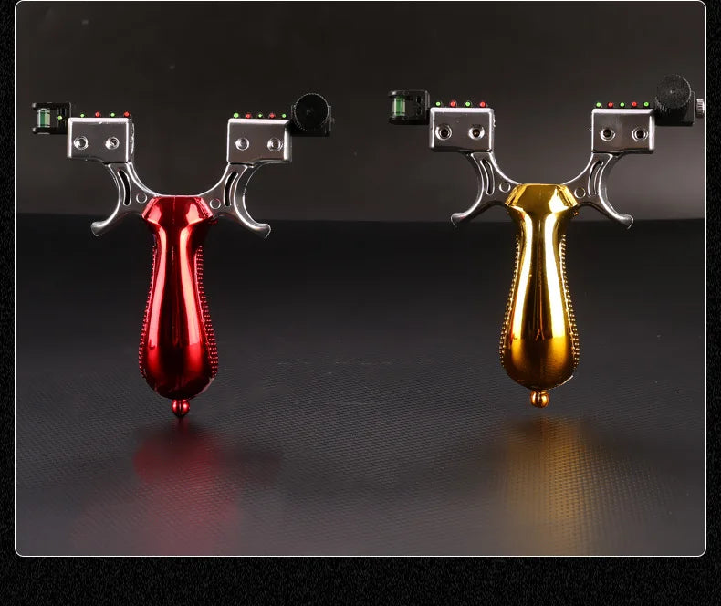 Professional Hunting Laser Slingshot High-power Outdoor Shooting Resin Catapult with Rubber Band Sports Entertainment Tools Set