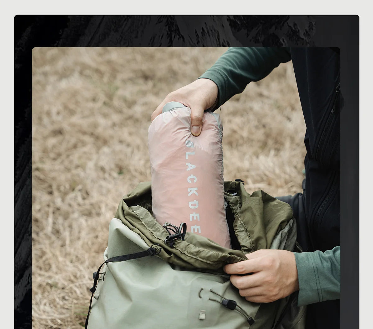 BLACKDEER Nova Camping Tent 1 Person Ultralight Tent Nylon Silicone Coated Waterproof Hiking Backpacking Outdoor DAC Pole 1.08kg