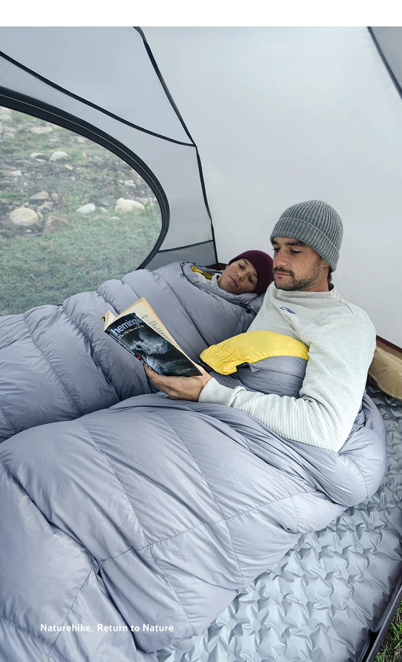 Naturehike Cloud River Pro Outdoor Camping Tent Ultralight 2 Person 20D Silicone Fabric Double-layer Waterproof Hiking Tents