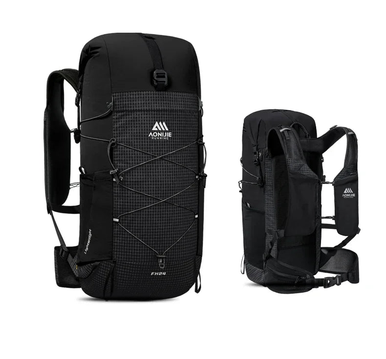 AONIJIE FH2524 24L Hiking Large Capacity Backpack for Women Men Multifunctional Lightweight Daypack for Climbing Camping Touring