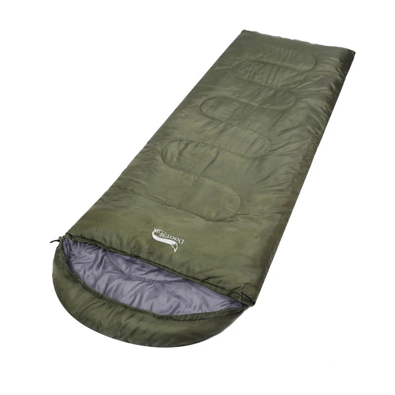 Outdoor Camping sleeping bag Hiking Backpacking Portable  Lightweight Spring and Autumn Sleeping Bag with Sack Waterproof