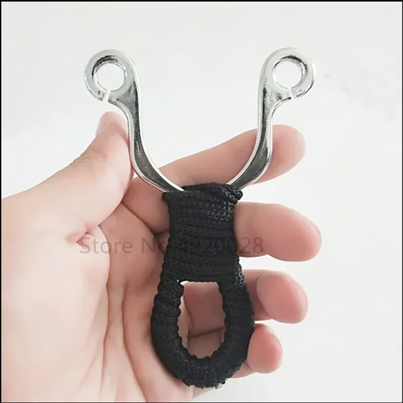 Newest Powerful Sling Shot Aluminium Alloy Slingshot  Bow Catapult Outdoor Hunting Shooting Professional Slingshot