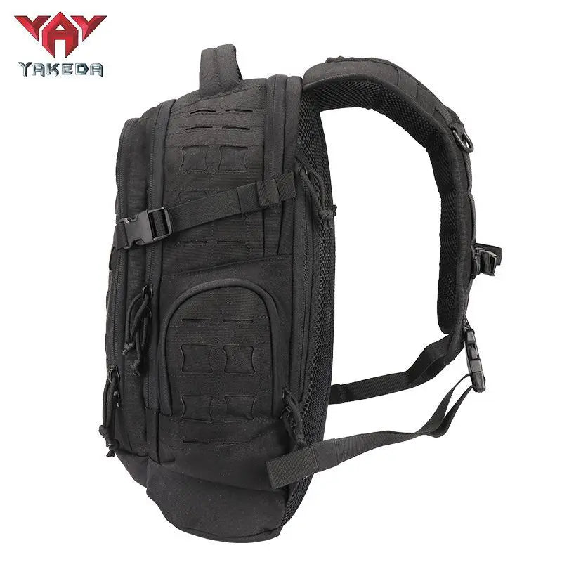 YAKEDA Assault Tactical Molle Backpack Fans 600D Sports Outdoor Bag High Capacity Tourism Hiking Mountain Camping Bags